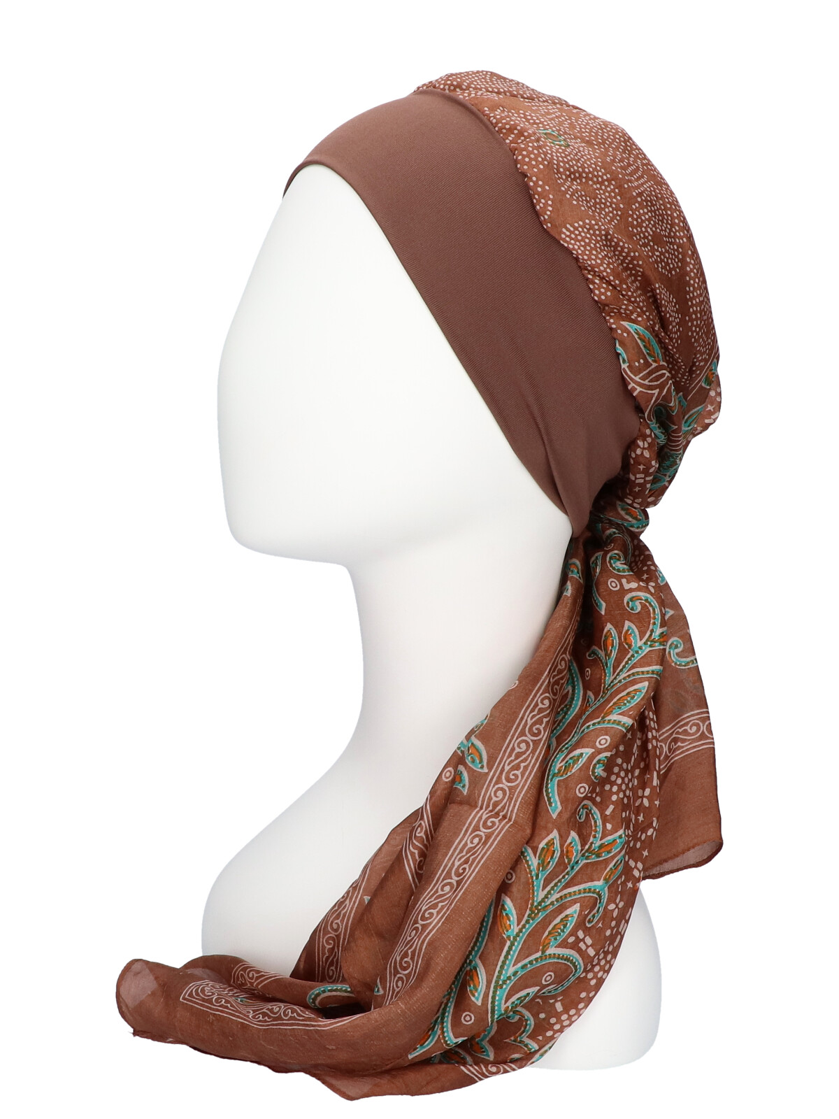 Hoofddoekje - Allisa O1074 Dandelion Brown Chemo mutsjes Alissa - Lookhatme